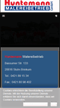Mobile Screenshot of huntemann-malerei.de